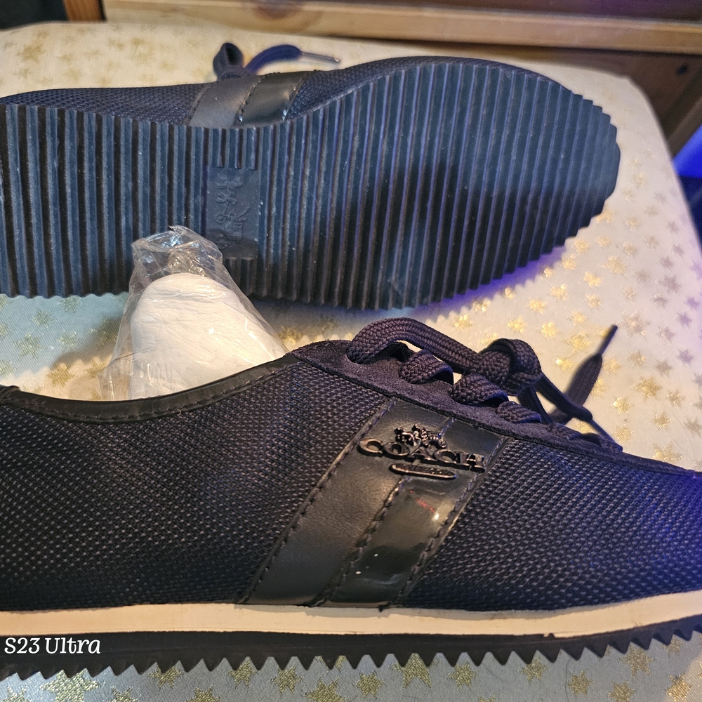 Coach Navy Blue Sneakers